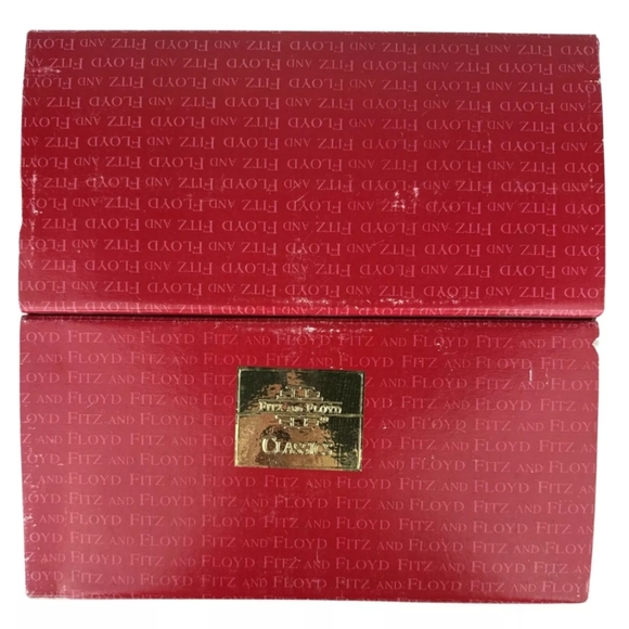 Fitz & Floyd 12 Days of Christmas Five Golden Rings Lidded Box - Picture 11 of 11